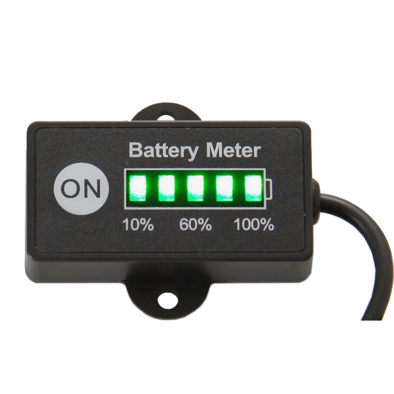 Ukazovateľ batérie LED indikátor stavu Batérie Indikátor pre Čistiace Zariadenia, Golfové Vozíky Vozidla 12/24V RL-BI005