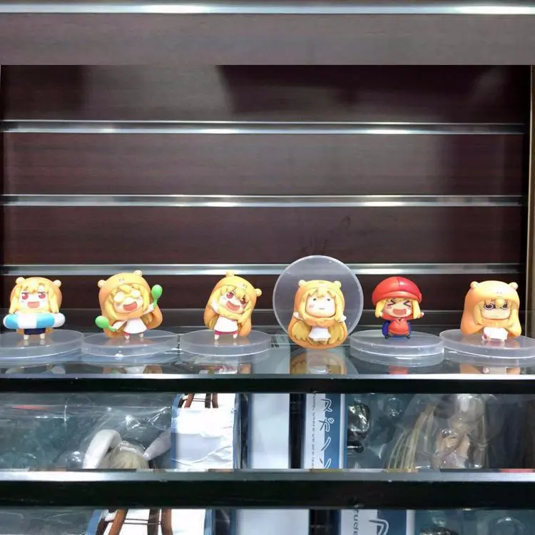 Umaru-chan Umaru Doma 6pcs/veľa Anime Malé pochovaný Sankaku Hlavu Himouto! PVC Akčné Figúrky, hračky Anime obrázok Hračky Pre Deti, darčeky