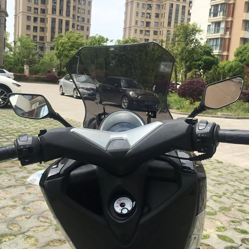Upravený motocykel nmax nastaviteľné pohyblivý držiak Stojan, Držiak na čelné sklo čelné sklo stentu pre YAMAHA nmax155 nmax 155 16-20