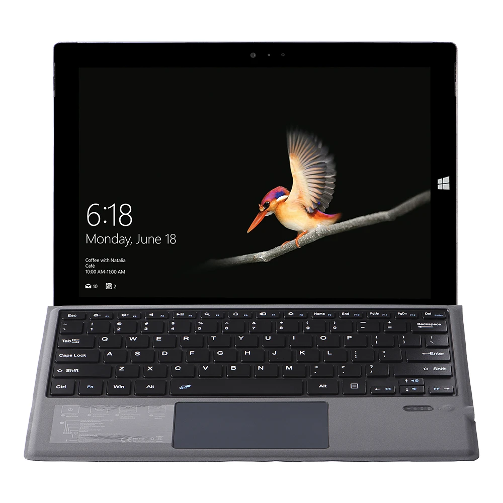 Vhodné pre Microsoft Surface Pro 3/4/5/6/7 Bezdrôtový Tablet Bluetooth 3.0 Tablet Klávesnice Notebooku Herné Klávesnice