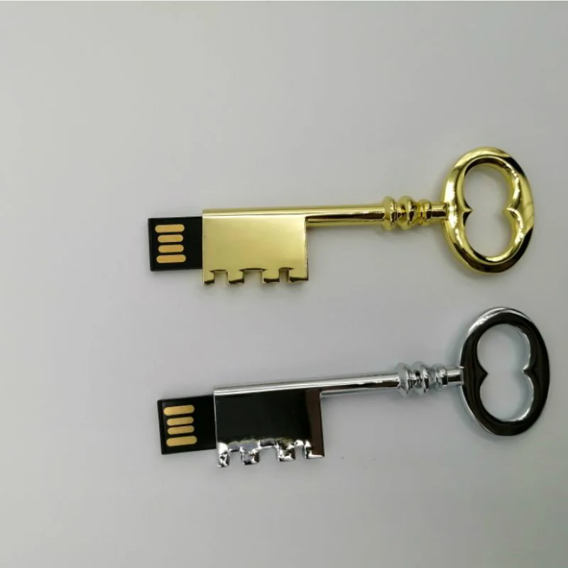 Vlastné Logo Kľúč USB flash 8g 16gb 32gb 64gb USB3.0 kl ' úč Memory Stick Vodotesné Kovové flashdrive Pamätné darček jednotky