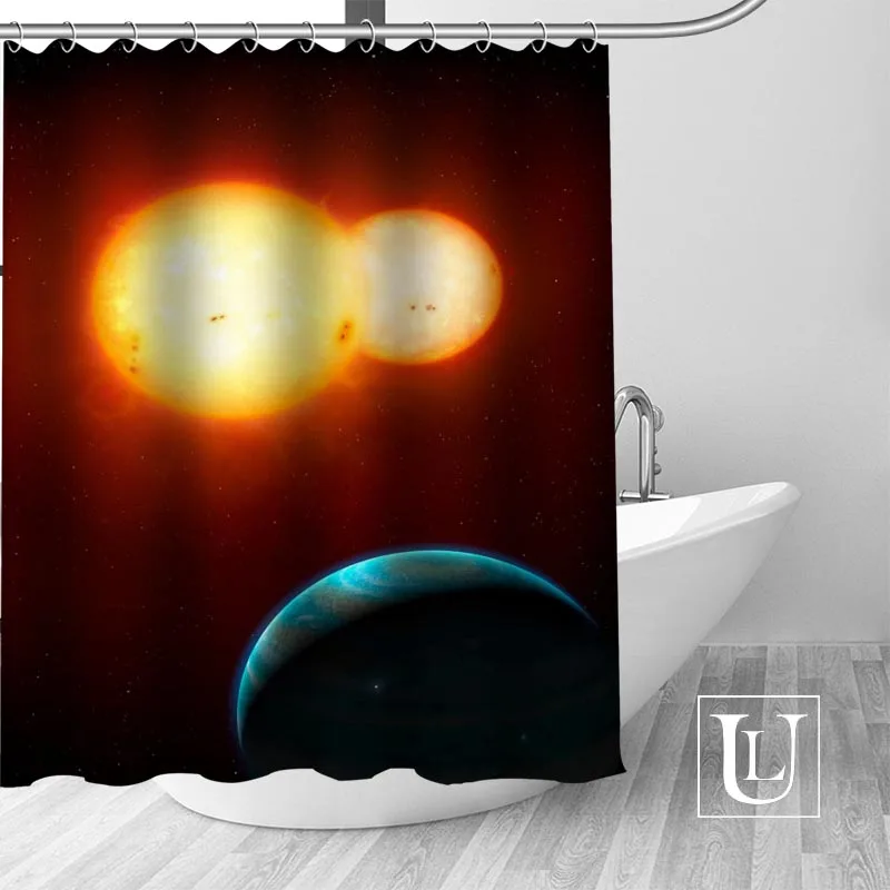 Vlastný Priestor Záclony Moderný Sprchový Záves kúpeľňa krásne Záclony Vaňa dekor Polyesterovej Tkaniny Nepremokavé