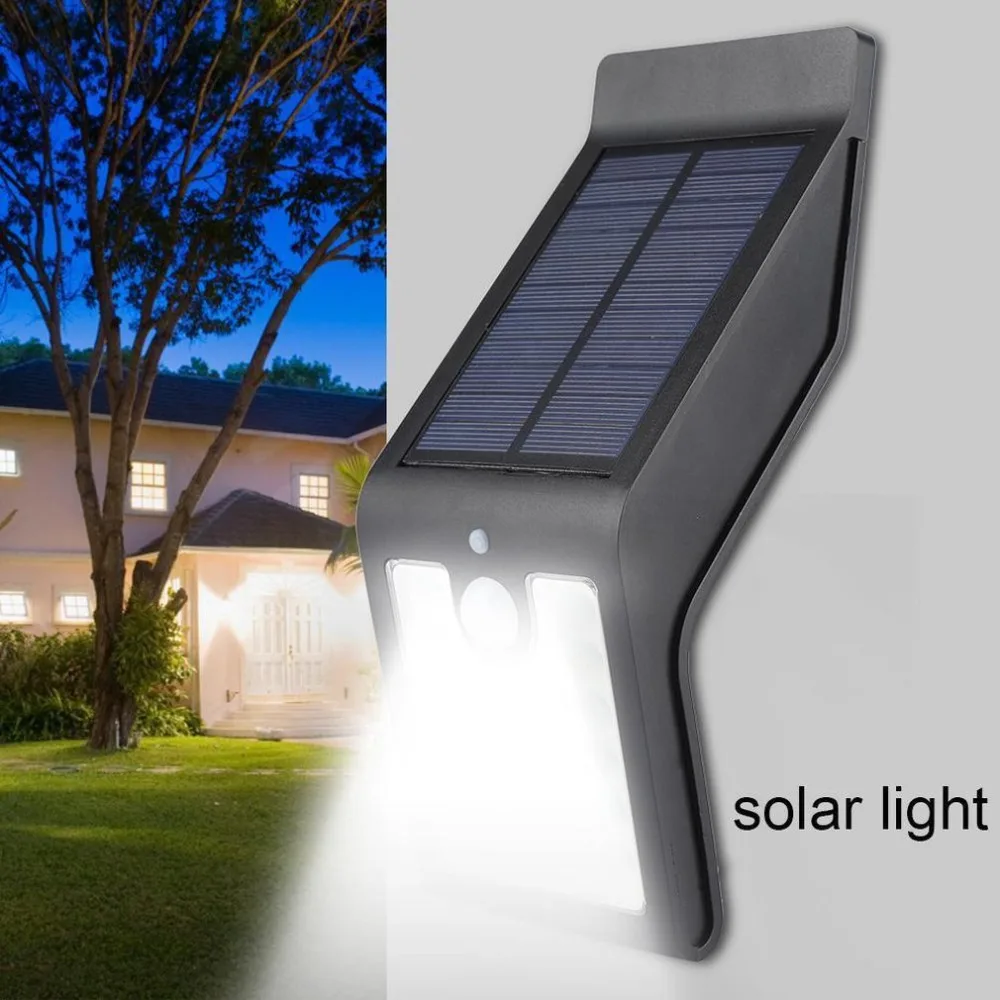 Vonkajšie Solárne Lampy LED Nástenné svietidlo Nepremokavé PIR Snímač Osvetlenia Noc Záhradné Osvetlenie, Solárne Lampy, Bezpečnostné Svetlo