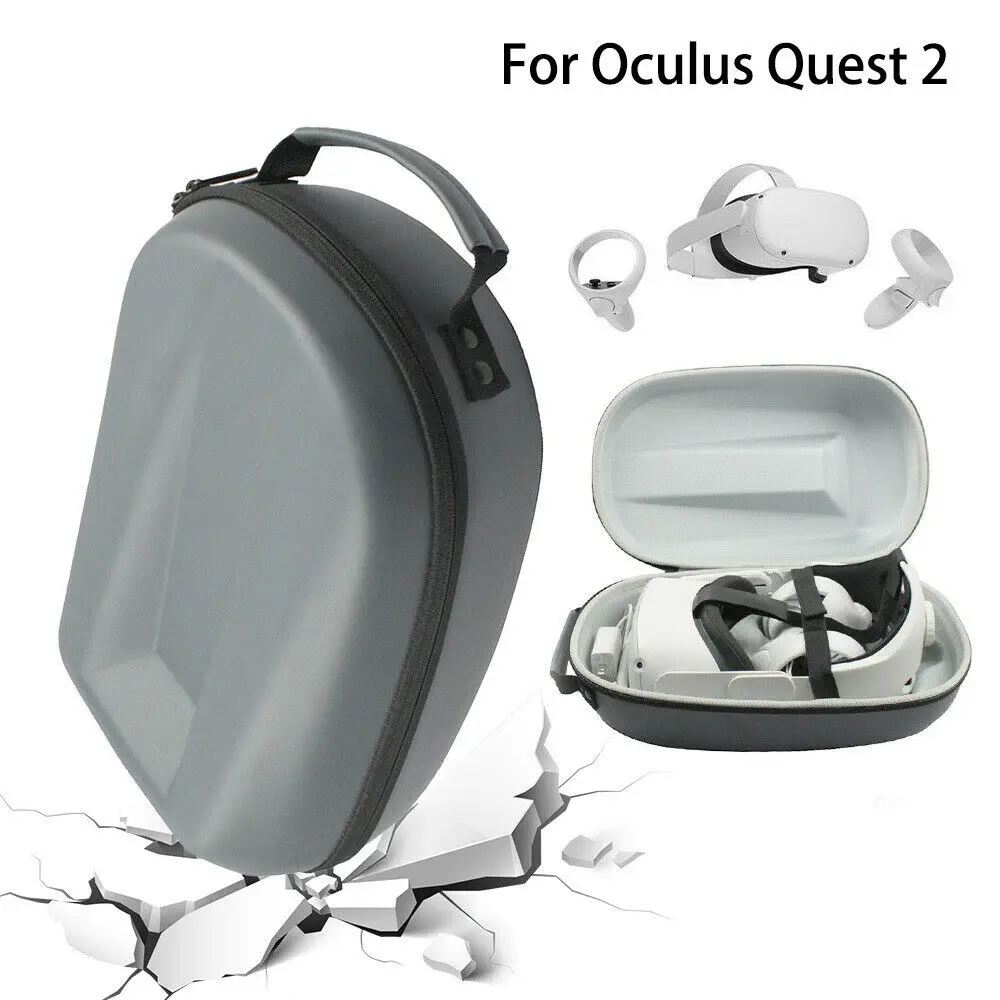 VR Príslušenstvo Pre Oculus Quest 2 VR Headset Cestovné puzdro, Tvrdá EVA Úložný Box Taška Pre Oculus Quest2 Ochranné Puzdro