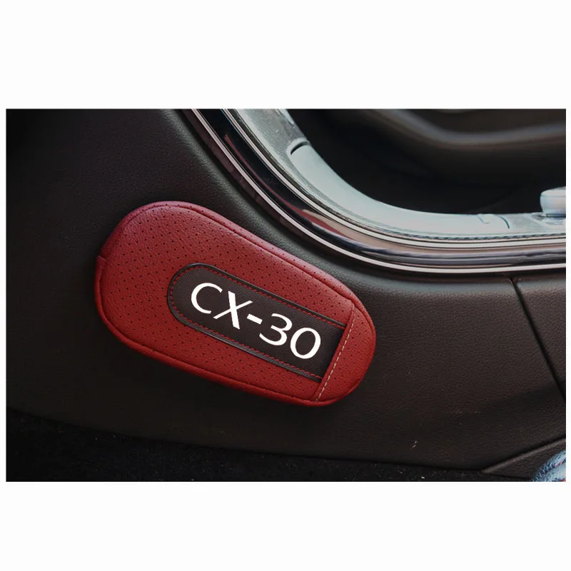 Vysoko Kvalitnej Kože Nôh Vankúš Koleno Podložky Dvere Auta rameno podložky Interiéru Auta Príslušenstvo Pre Mazda Cx30
