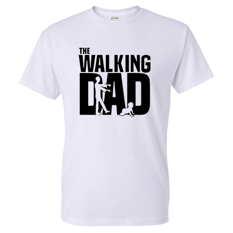 Walking Dead Módne List Vzor Vytlačené T-shirt Muži/Ženy Príležitostné O-Krku Krátky Rukáv Streetwear Tričko Bavlnené Tričká Topy
