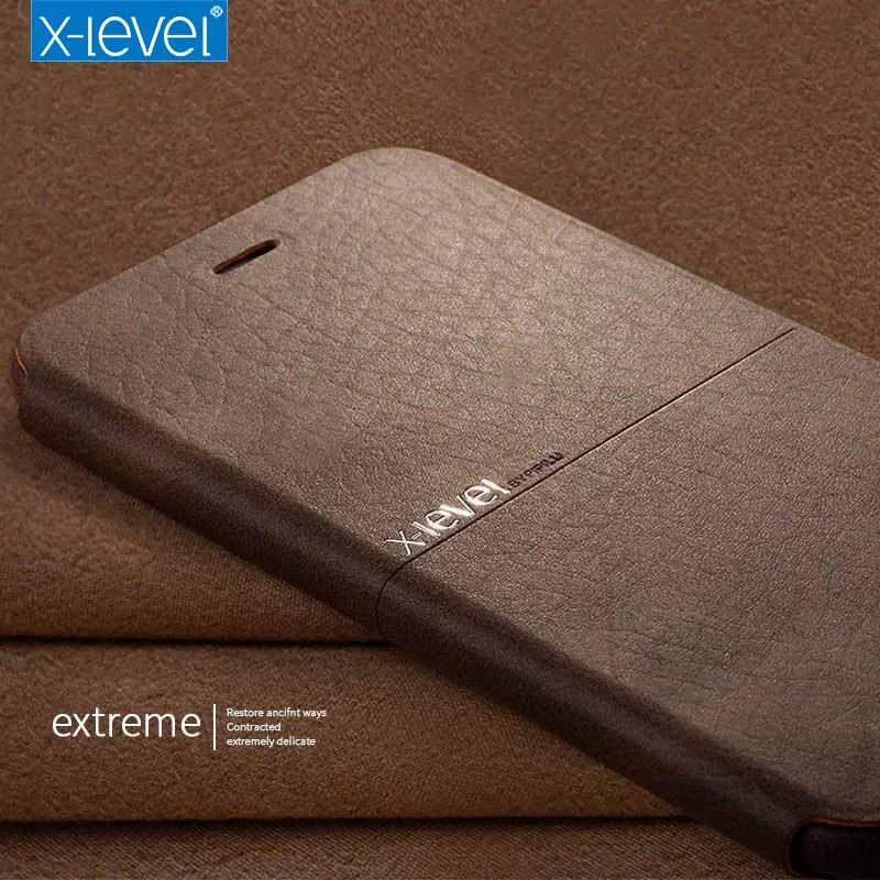X-Úroveň Luxusnej Kože Flip puzdro Pre iPhone 12 11 Pro XS Max Retro Vintage Hybrid Tenkú Peňaženku Kryt Pre iPhone 8 7 SE 2020 Coque