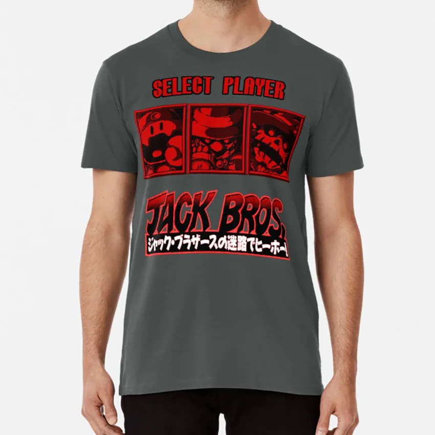 Zvoľte, Prosím, Jack Bros T Shirt Megaten Megami Tensei Shin Megami Tensei Jack Frost Black Mráz Pyro Jack