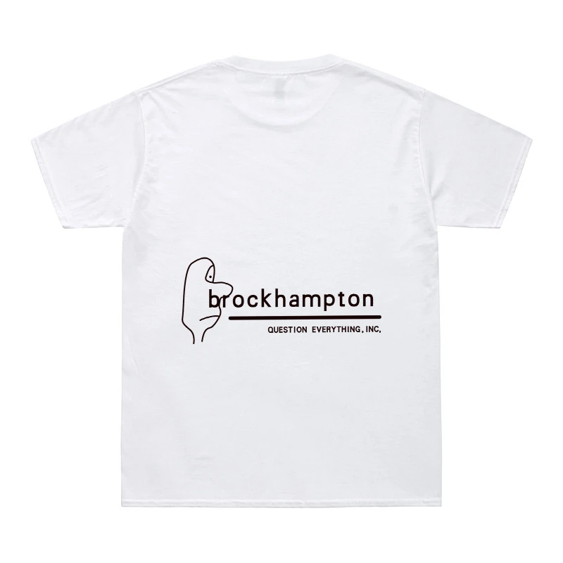 ZÁZVOR T Shirt Mužov Všetkých-Americký Boyband Brockhampton T-Shirts Bavlna Tee Tričko Mať Nepárny I ' Ll Keep Dreaming List Tlač Tees