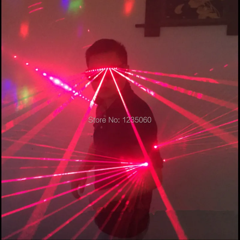 Červený Laser Remienok Na Ruku Človek Svetelný Laser Tanečných Kostýmov, Laserové Okuliare, Oblečenie Laserman Laser Obleky Pre Svadobné Dekorácie, Party Bar
