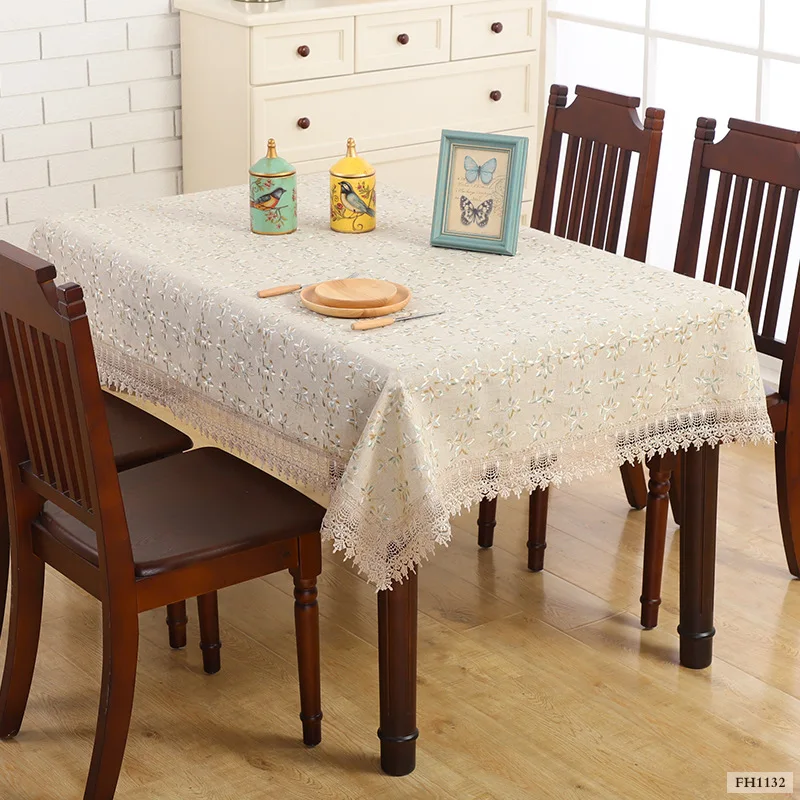 Čipky bielizeň, obrusy európsky štýl čaj stôl kryt domova pre jedáleň pastoračnej stôl runner kruhové námestie obrus