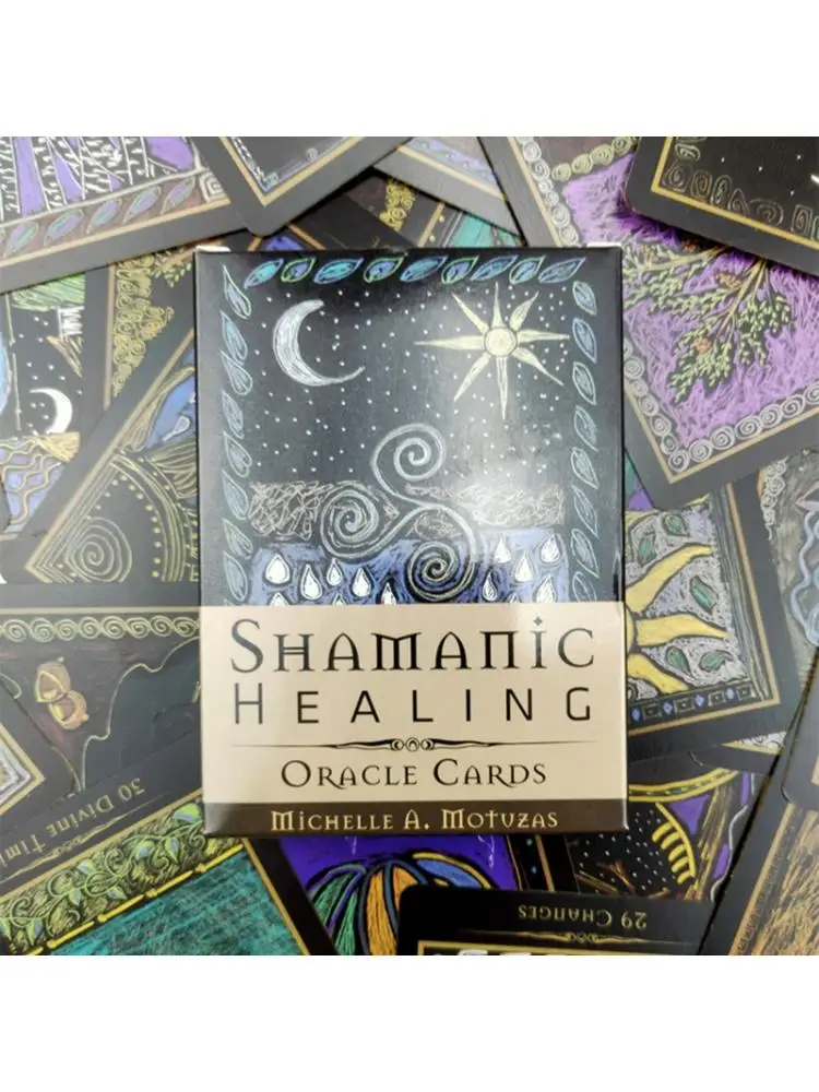 Šamanských Uzdravenie Oracle Karty 44 Karty Paluby Tarots Anglický Veštenie Dosková Hra