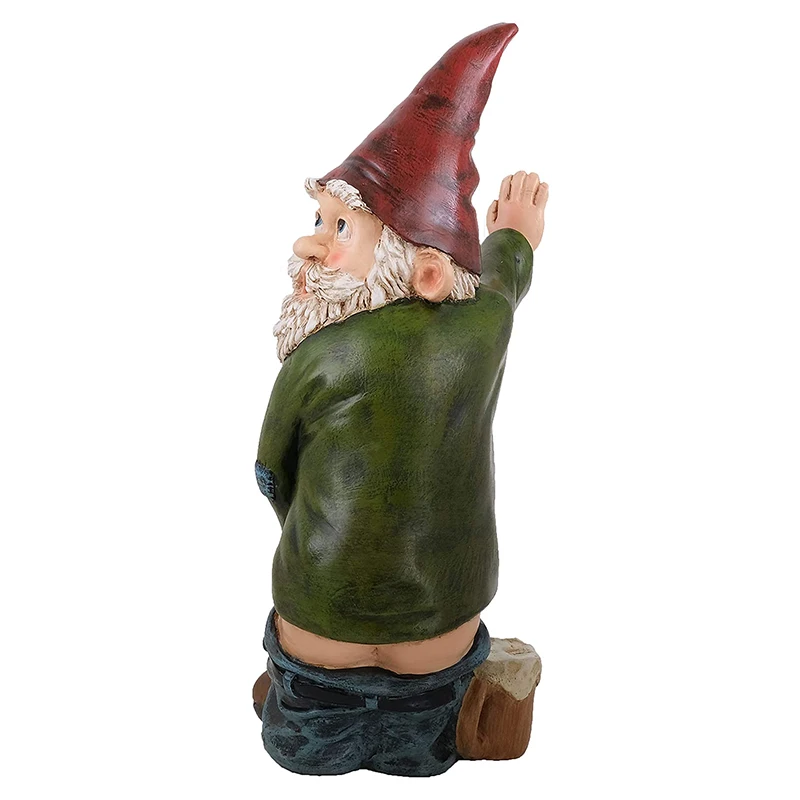 Živica, Nezbedné, Záhradný trpaslík Socha Vianoce Zdobiť DIY Záhradné Dekorácie Živice Gnome Dekor Vianočný Darček