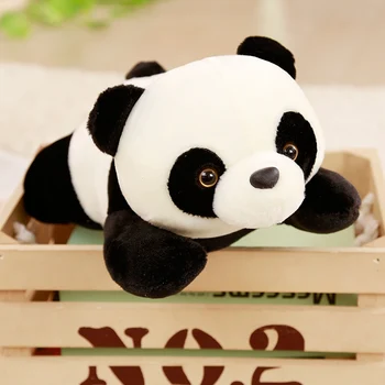 1pc 30 cm Roztomilý Papa Panda Bábika Mäkké Plyšové Hračky Darček pre Deti Plnené anilmal Bábika Deti Hračky