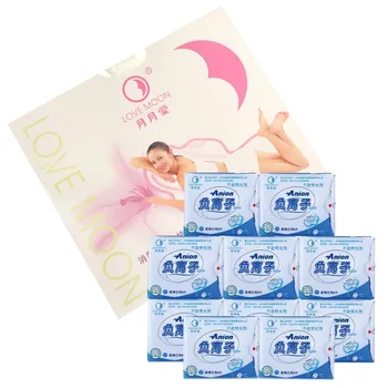 20 Pack/veľa Love moon aniónové hygienické podložky aniónové menštruačné podložky hygienické uterák slipeinlage winalite hygienické obrúsky aniónové podložky