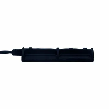 Diaľkové Dual Spínač (2 Konektor) Taktická Vojenská Tlakový Spínač Kvality Baterka Príslušenstvo PEQ