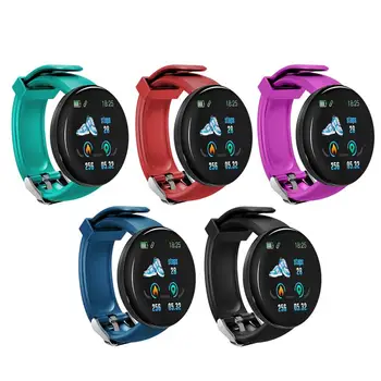 Disk Farebný Displej Srdcovej frekvencie Smart Hodinky Smartwatch Pre Android IOS Elektronika Smart Hodiny Fitness Tracker Smart-hodinky, Hodiny