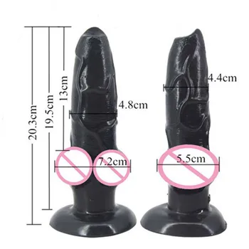 FAAK Psa Dildo Mačička Plug Realistický Dizajn S Nasávacím Falošné Penis Pohodlne stačí Sex Produkty Pre Muža, Ženy, Sex Obchod