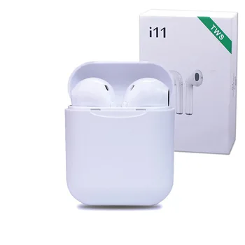 I11 bezdrôtový Bluetooth headset TWS dva ušné hovor 5.0 stereo audio plnenie bin bezdrôtové slúchadlá