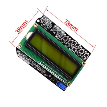 LCD1602 IIC I2C TWI 1602 16X2 Sériové LCD Modul Displeja LCD Klávesnica Štít Rada Modul pre Arduino