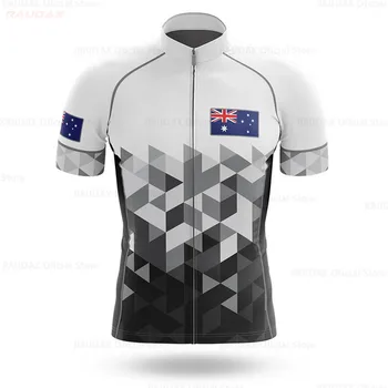 Letné Cyklistické Oblečenie Maillot Ropa Ciclismo MTB Cyklistické Oblečenie Športové Košele Cyklistické Austrália 2020 Pro Team Cyklistický Dres
