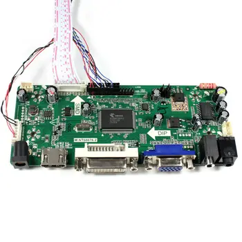 M. NT68676 Vodič Doska Držiak pre N156BGE-L11 N156BGE-L21 HDMI+DVI+VGA LCD LED displej Regulátora Rada