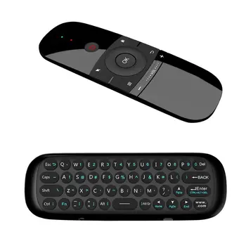 Mini Air Mouse W1 Bezdrôtová Klávesnica 2.4 G Spomenúť Snímanie Lietať Vzduchom Myš Pre 9.0 8.1 Android TV Box/PC/TV Prenosné Mini