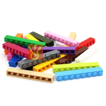 MOC *Tehlový 1*8 (3h) 3008 urob si sám Osvietil Stavebné Bloky Vzdelávacie Deti Hračky Kompatibilný S Montuje Častice 50pcs