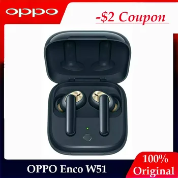 Na sklade Oppo Enco W51/X TWS Slúchadlá Bluetooth 5.0 tlmenia Hluku Bezdrôtové Slúchadlá Pre Reno 4 Pro 3 Nájsť X2 Pro ACE 2