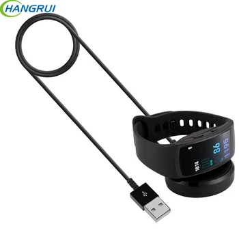 Nabíjačka pre Samsung Výstroj Fit 2 pro USB Nabíjací Držiak Dock pre fit2 sledovať Smart Hodinky nabíjací Kábel pre SM-R360/ FIT2 PRO R365