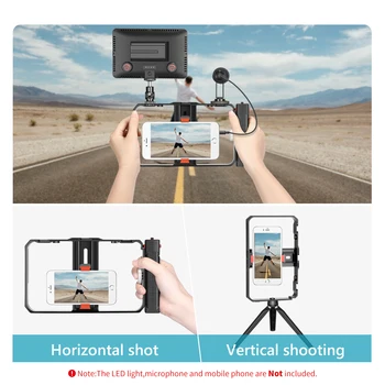 Neewer Kamerou Smartphone Stabilizátor Videa Plošinu,filmového umenia Prípade,Telefón Video Stabilizátor Grip závit pre Statív pre Videomaker Film-Maker