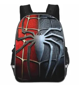 Nové Kreslené Spiderman Školské Tašky Pre Chlapca, Dievča Roztomilé anime 3D Tlač Bežné Školský Batoh Deti Bookbags Laptop Taška