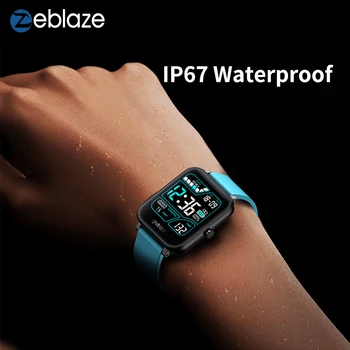 Pôvodné Zeblaze GTS Smart Hodinky Bluetooth Hovor Vodotesný IP67 1.54 palcový IPS Displej Monitora tepu DIY Watchface Smartwatch