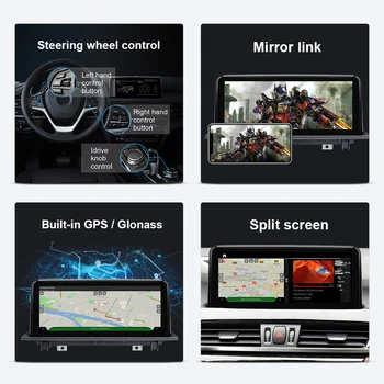 Qualcomn Snapdragon Auto Multimediálny Prehrávač Pre BMW X1 F48 2016-2017 Android 10.0 Autoradio Navigáciu Vedúci jednotky 1920*720P Displej