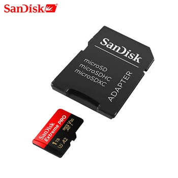 SanDisk Extreme Pro micro sd 64 GB 128 gb kapacitou 1 TB Pamäťovú Kartu 512G triedy 10 cartao memoria de U3 A2 V30 1 TB tf flash karta pre gopro