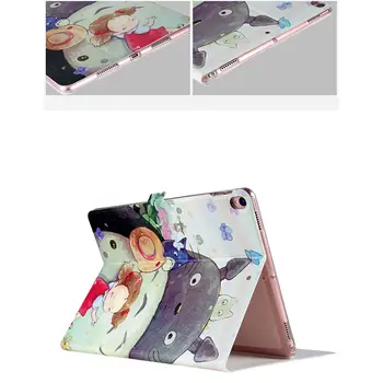Slim Maľované puzdro Pre iPad Vzduchu 3 10.5 2019 Smart Cover Pre iPad pro 10.5
